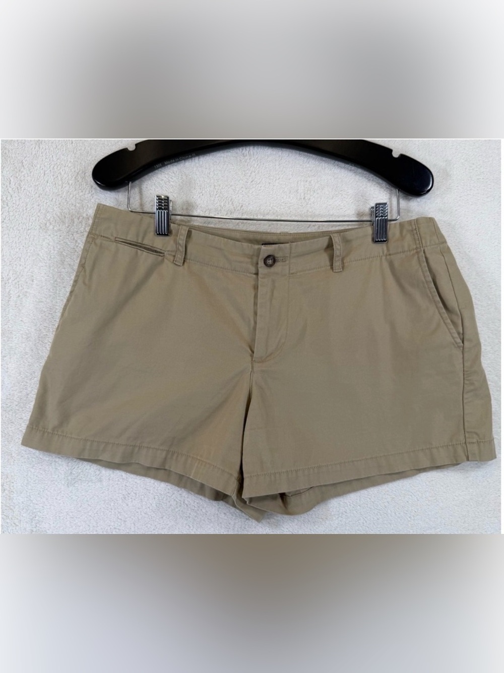 POLO Ralph Lauren 3” Chino Shorts Size 8 Khaki Tan Beige Preppy Casual Classic